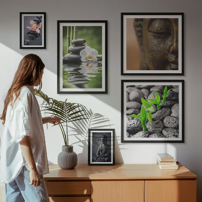 Poliptih u okviru Opuštajuća zen atmosfera