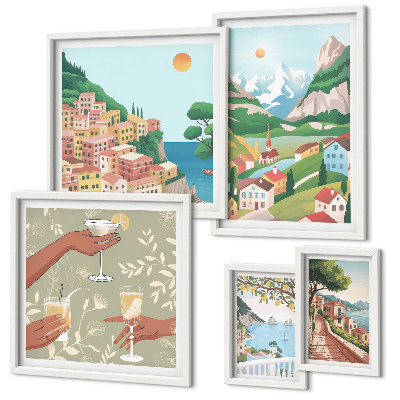 Set 5 slika u okviru Šarmantni krajolici za opuštanje