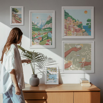 Set 5 slika u okviru Šarmantni krajolici za opuštanje
