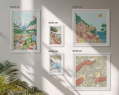 Set 5 slika u okviru Šarmantni krajolici za opuštanje