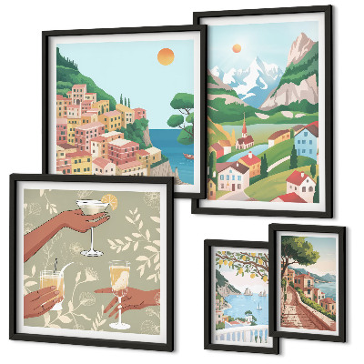 Set 5 slika u okviru Šarmantni krajolici za opuštanje