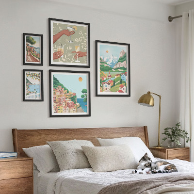 Set 5 slika u okviru Šarmantni krajolici za opuštanje