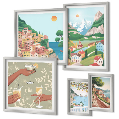 Set 5 slika u okviru Šarmantni krajolici za opuštanje