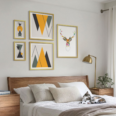 Poliptih u okviru Šareni motivi u boho stilu