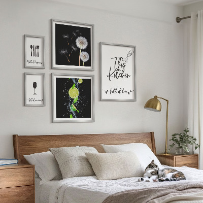 Poliptih u okviru Inspiracije za kuhinju s ljubavlju