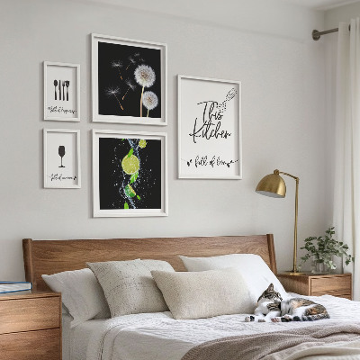 Poliptih u okviru Inspiracije za kuhinju s ljubavlju