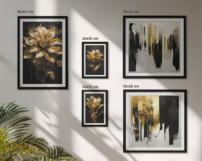 Set 5 slika u okviru Cvjetni motivi, elegancija, modernost