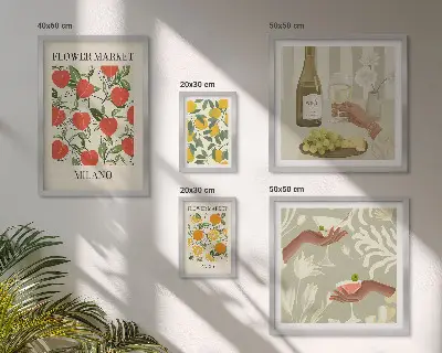 Sajam starinskog voća i cvijeća poliptih u okviru