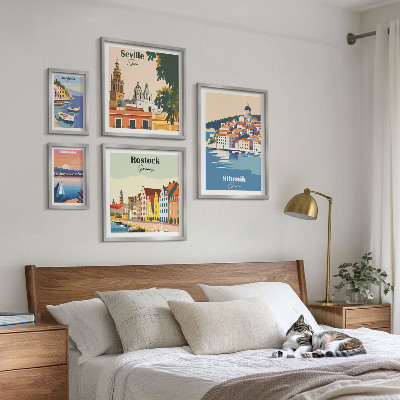 Set 5 slika u okviru Krajolici obalnih gradova