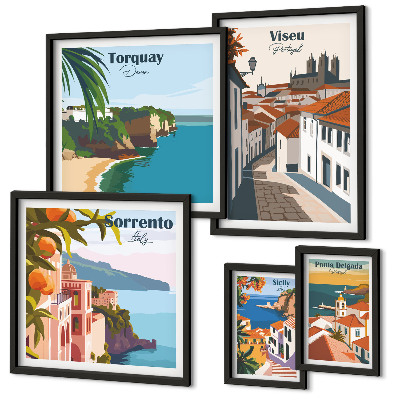 Set 5 slika u okviru Slikoviti gradovi Europe