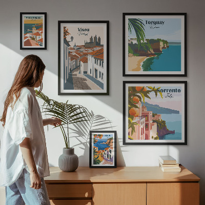 Set 5 slika u okviru Slikoviti gradovi Europe