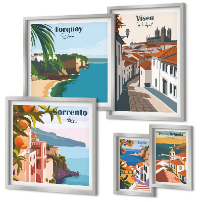 Set 5 slika u okviru Slikoviti gradovi Europe