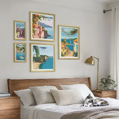 Set slika iznad kauča s motivom krajolika europskih gradova set slika s motivima europskih gradova