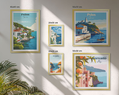Set 5 slika u okviru Krajolici grčkih otoka