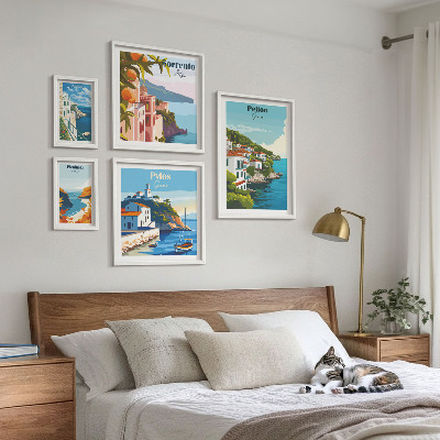 Set 5 slika u okviru Krajolici grčkih otoka