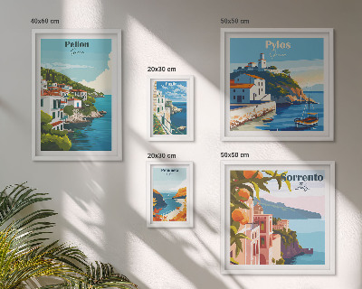 Set 5 slika u okviru Krajolici grčkih otoka
