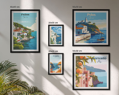 Set 5 slika u okviru Krajolici grčkih otoka