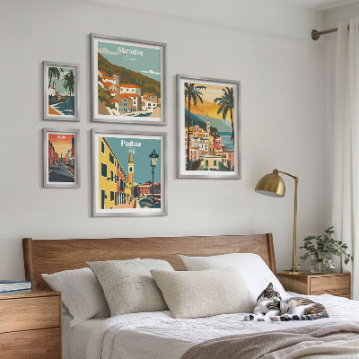 Set 5 slika u okviru Krajolici europskih gradova
