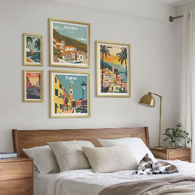 Set 5 slika u okviru Krajolici europskih gradova