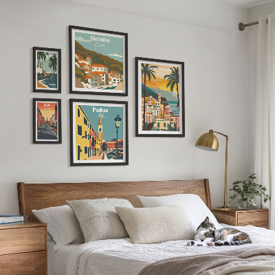 Set 5 slika u okviru Krajolici europskih gradova