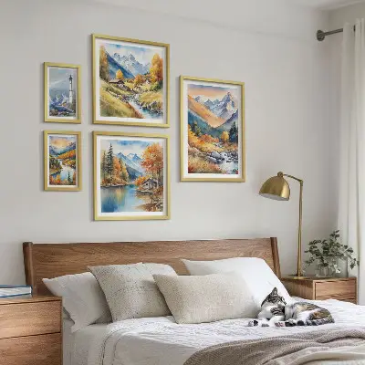 Svjetionik planinskih rijeka poliptih u okviru