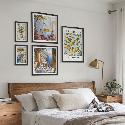 Set 5 slika u okviru Citrusne inspiracije Provanse