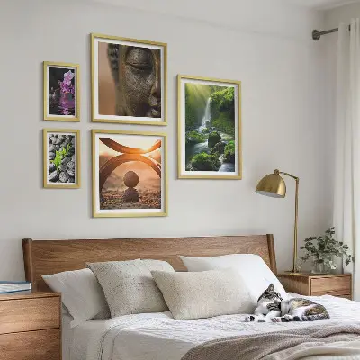 Minimalistička harmonija prirode poliptih u okviru