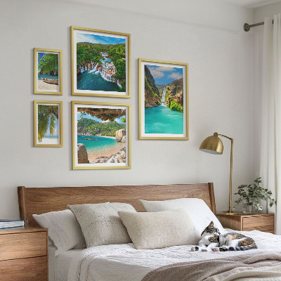 Set slika iznad kauča Plaže tropskih vodopada
