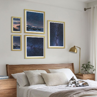 Set 5 slika u okviru Kozmički pejzaži neba