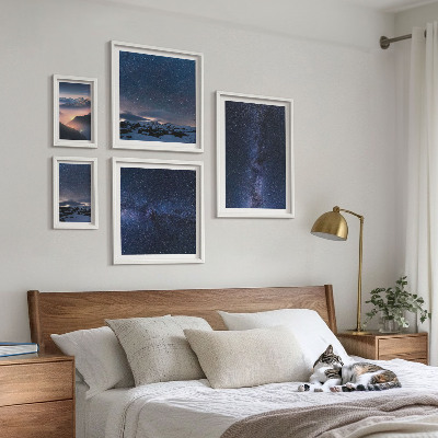 Set 5 slika u okviru Kozmički pejzaži neba
