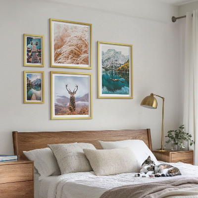Set 5 slika u okviru Planinski krajolici i ljepota prirode