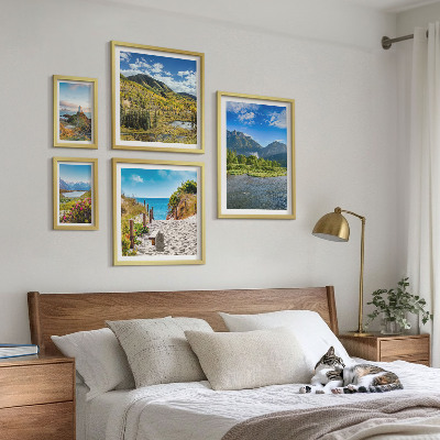 Set 5 slika u okviru Krajolici planina i plaža