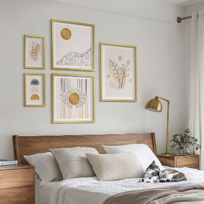 Poliptih u okviru Elegantne minimalističke biljke