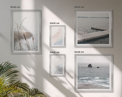 Set 5 slika u okviru Minimalistički morski pejzaži