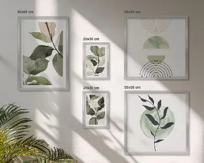 Skandinavski biljni motivi poliptih u okviru
