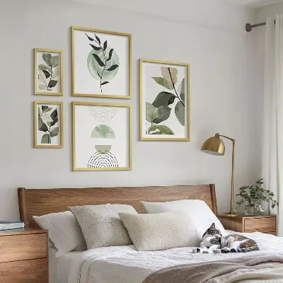 Skandinavski biljni motivi poliptih u okviru