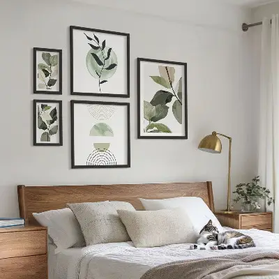 Skandinavski biljni motivi poliptih u okviru