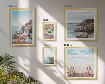Set 5 slika u okviru Talijanski gradovi, plaže, opuštanje