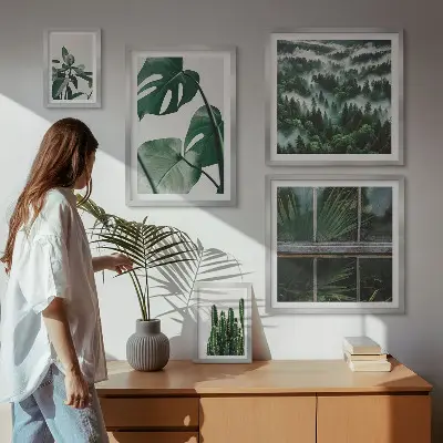 Biljne inspiracije iz tropa poliptih u okviru