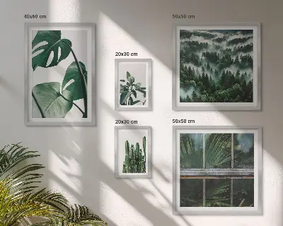 Biljne inspiracije iz tropa poliptih u okviru