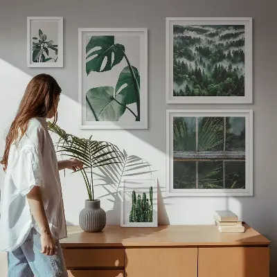 Biljne inspiracije iz tropa poliptih u okviru