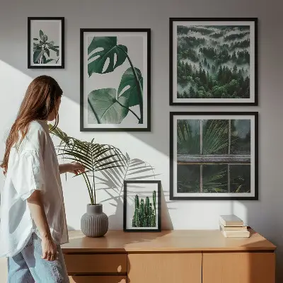 Biljne inspiracije iz tropa poliptih u okviru