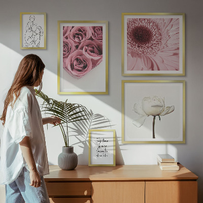 Poliptih u okviru Cvjetne boho inspiracije