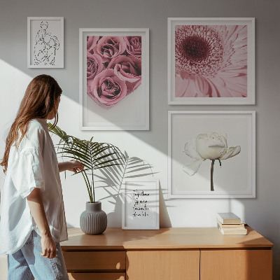 Poliptih u okviru Cvjetne boho inspiracije
