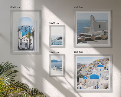 Set 5 slika u okviru Pogled na mediteransku Grčku