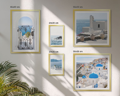 Set 5 slika u okviru Pogled na mediteransku Grčku