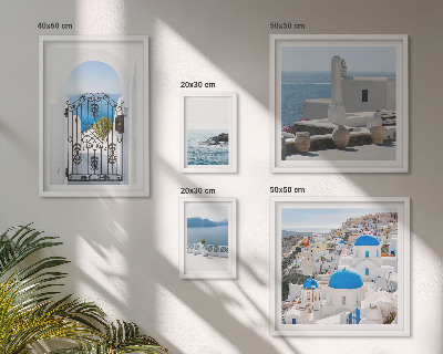 Set 5 slika u okviru Pogled na mediteransku Grčku