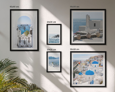 Set 5 slika u okviru Pogled na mediteransku Grčku