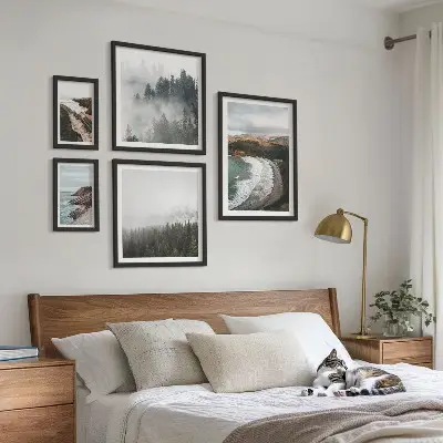 Set od 5 slika u okviru obalni krajolici i planinske šume