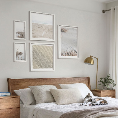 Set 5 slika u okviru Minimalistički motivi na plaži